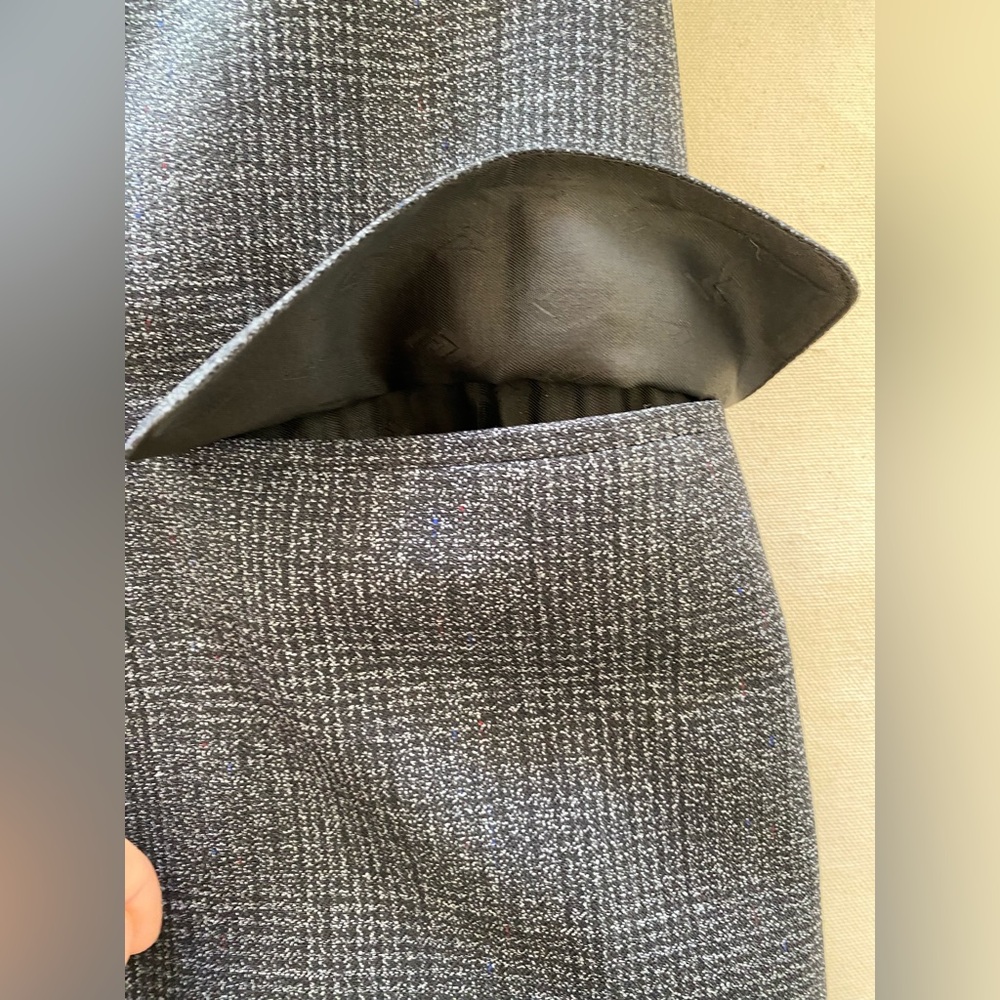 1930s Union Made Strictly Custom Tailoring Dark Grey Men's Blazer Mob Clean Cut - Picture 4 of 12